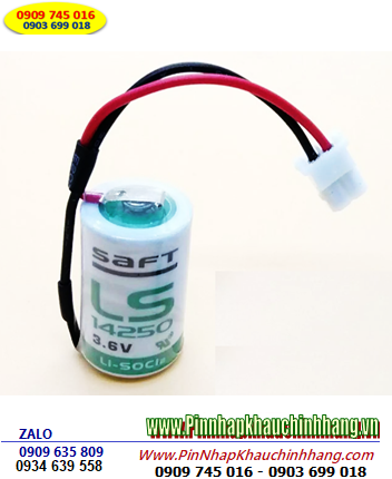 Saft LS14250, Pin nuôi nguồn PLC Saft LS14250 1/2AA 1200mAh Made in France